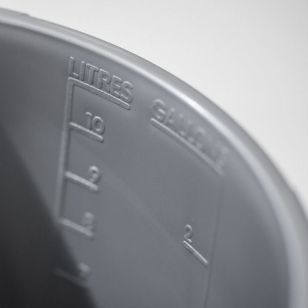 Czarne wiaderko Addis Clean, 10 l-image-3