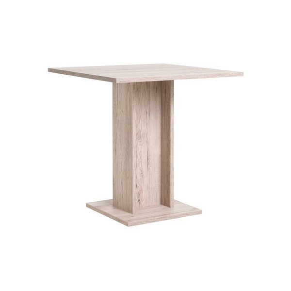 Stół do jadalni z dekorem drewna dębowego Intertrade Christina, 80x80 cm-image-2