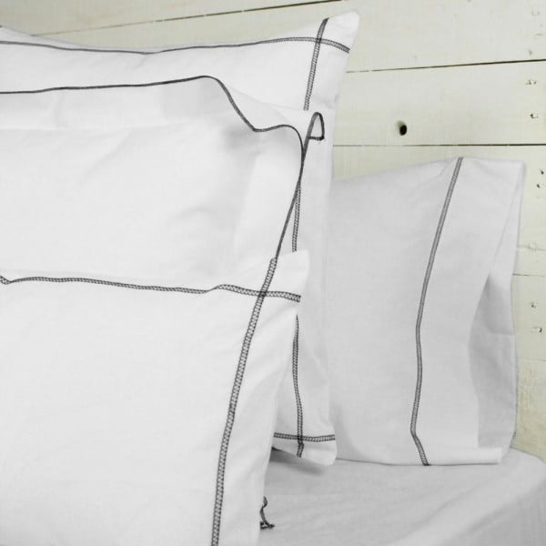 Bawełniana poszewka na poduszkę Happy Friday Basic Black, 50x30 cm-image-4