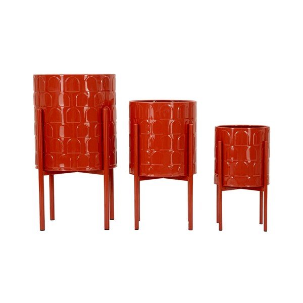 Metalowe osłonki na doniczki zestaw 3 szt. ø 36 cm Archy – Mauro Ferretti-image-4