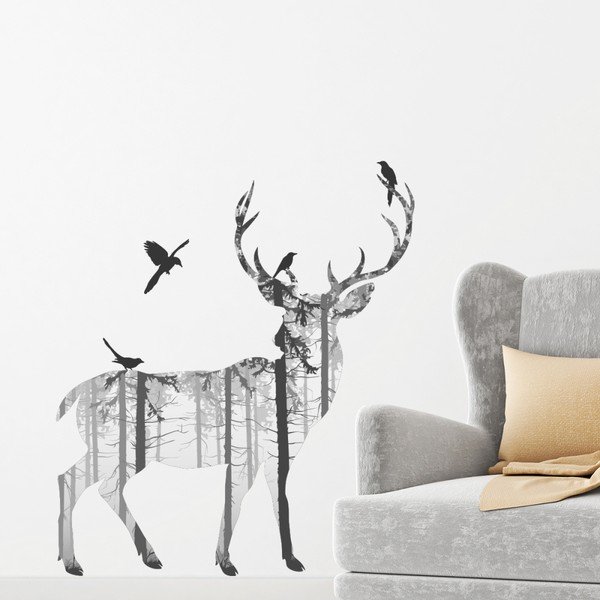Naklejka Fanastick Cerf Des Bois-image-1