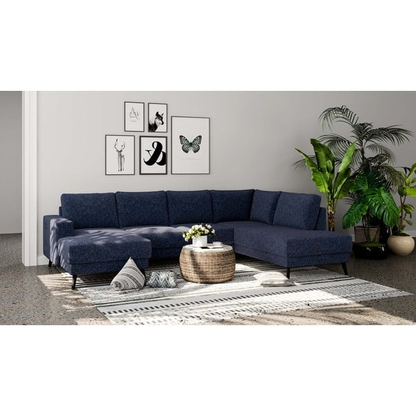 Ciemnoniebieski narożnik (prawostronny) Fynn – Ghado-image-1