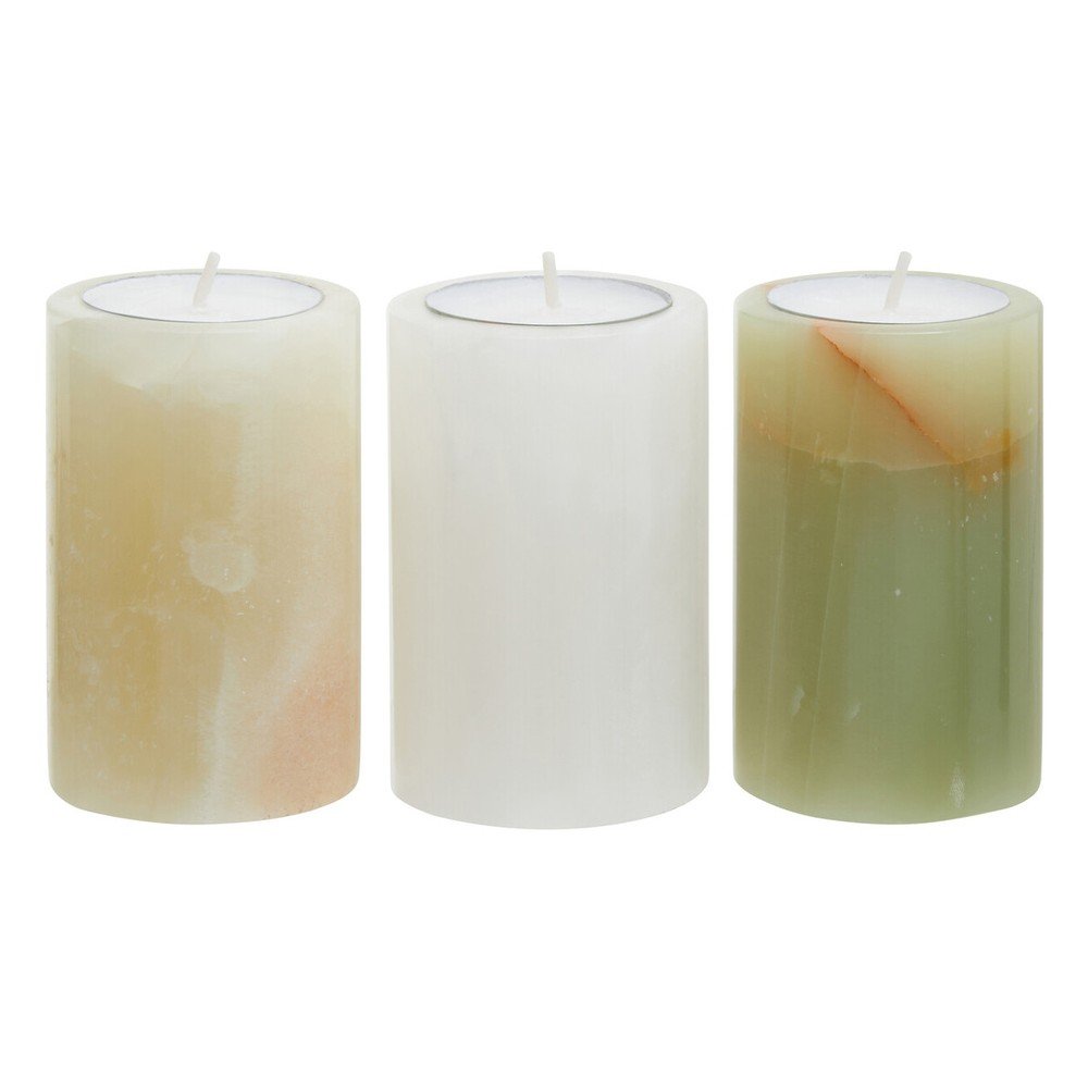 Kamienne świeczniki zestaw na świeczkę typu tealight 3 szt. Oleena – Premier Housewares (zdjęcie 3)
