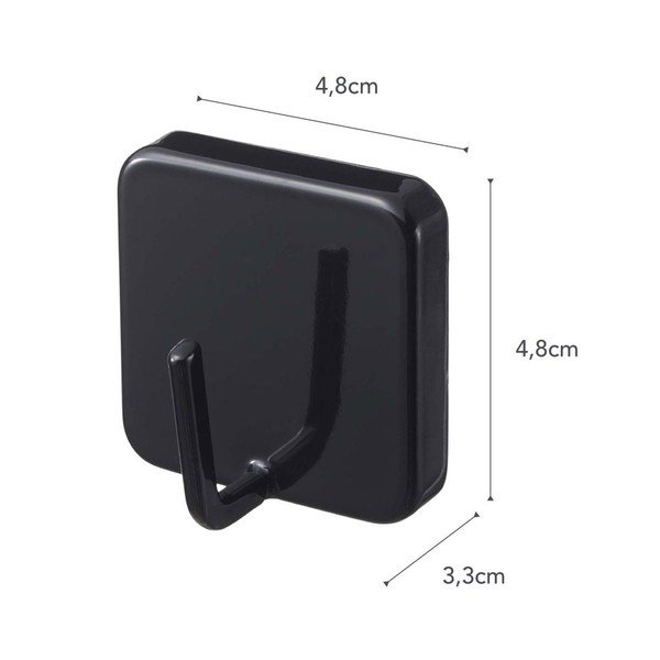 Czarny haczyk magnetyczny YAMAZAKI Tower-image-2