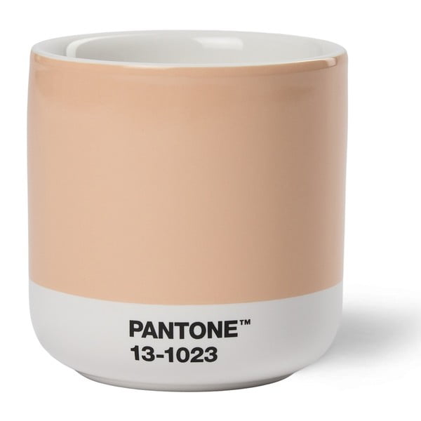 Pomarańczowy ceramiczny kubek 175 ml Cortado Peach Fuzz 13-1023 – Pantone
