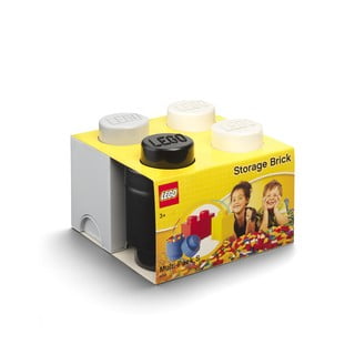 Zestaw 3 plastikowych pudełek LEGO®, 25x25,2x18,1 cm