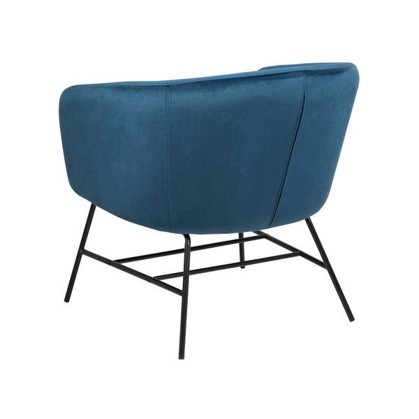 Granatowy fotel Actona Ramsey-image-1