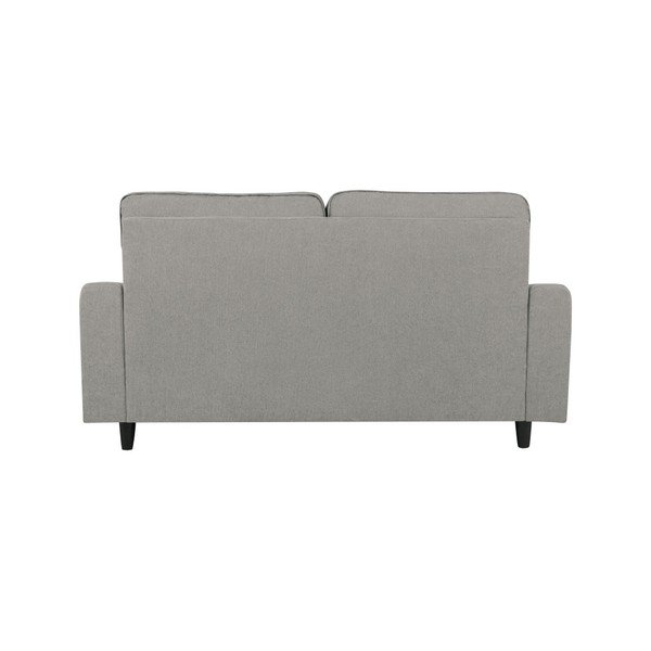 Jasnoszara sofa trzyosobowa Kooko Home Salsa-image-4