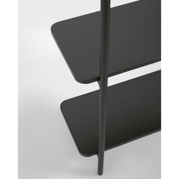 Czarny metalowy zestaw ścienny do przedpokoju Kave Home Galatia-image-3