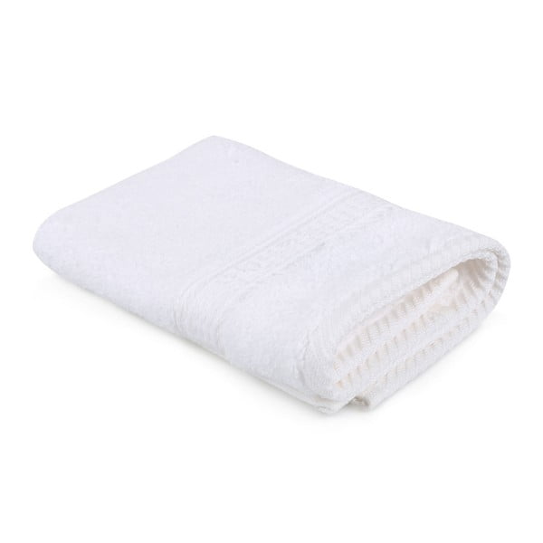 Biały ręcznik Matt, 32x32 cm