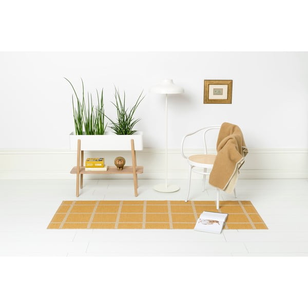 Dywan odpowiedni na zewnątrz w kolorze ochry 70x100 cm Ada Ochre – Pappelina-image-1