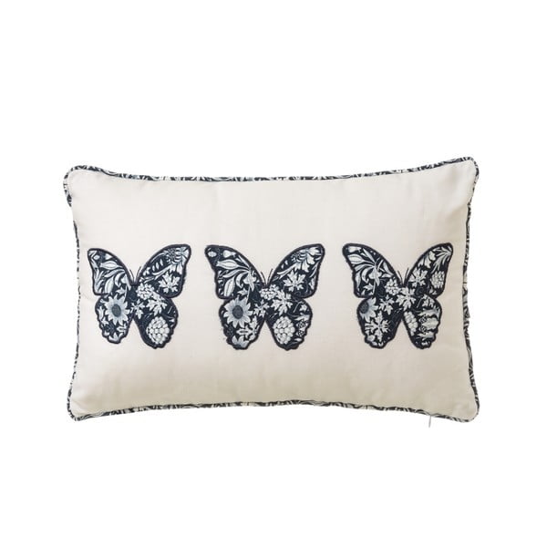 Poduszka bawełniana z motywem motyla Unimasa, 50x30 cm
