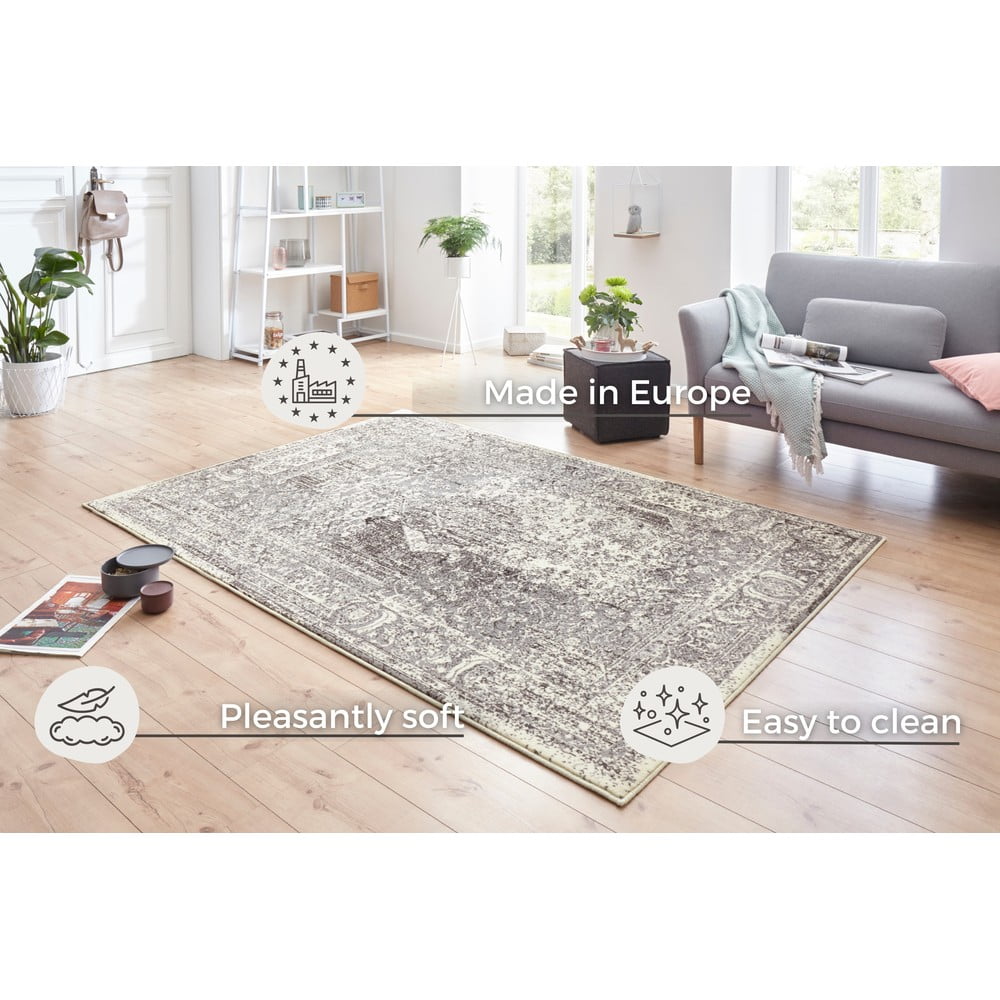 Szaro-kremowy dywan Hanse Home Celebration Plume, 120x170 cm (zdjęcie 4)