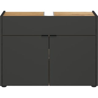 Antracytowa szafka pod umywalkę 80x60 cm Forano – Germania