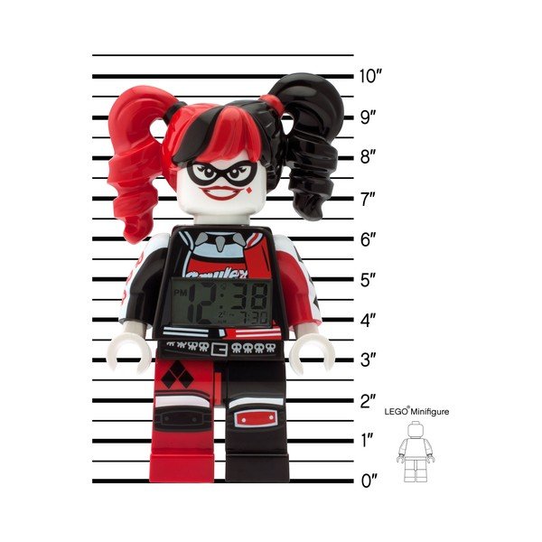 Zegar z budzikiem LEGO® Batman Movie Quinn-image-3
