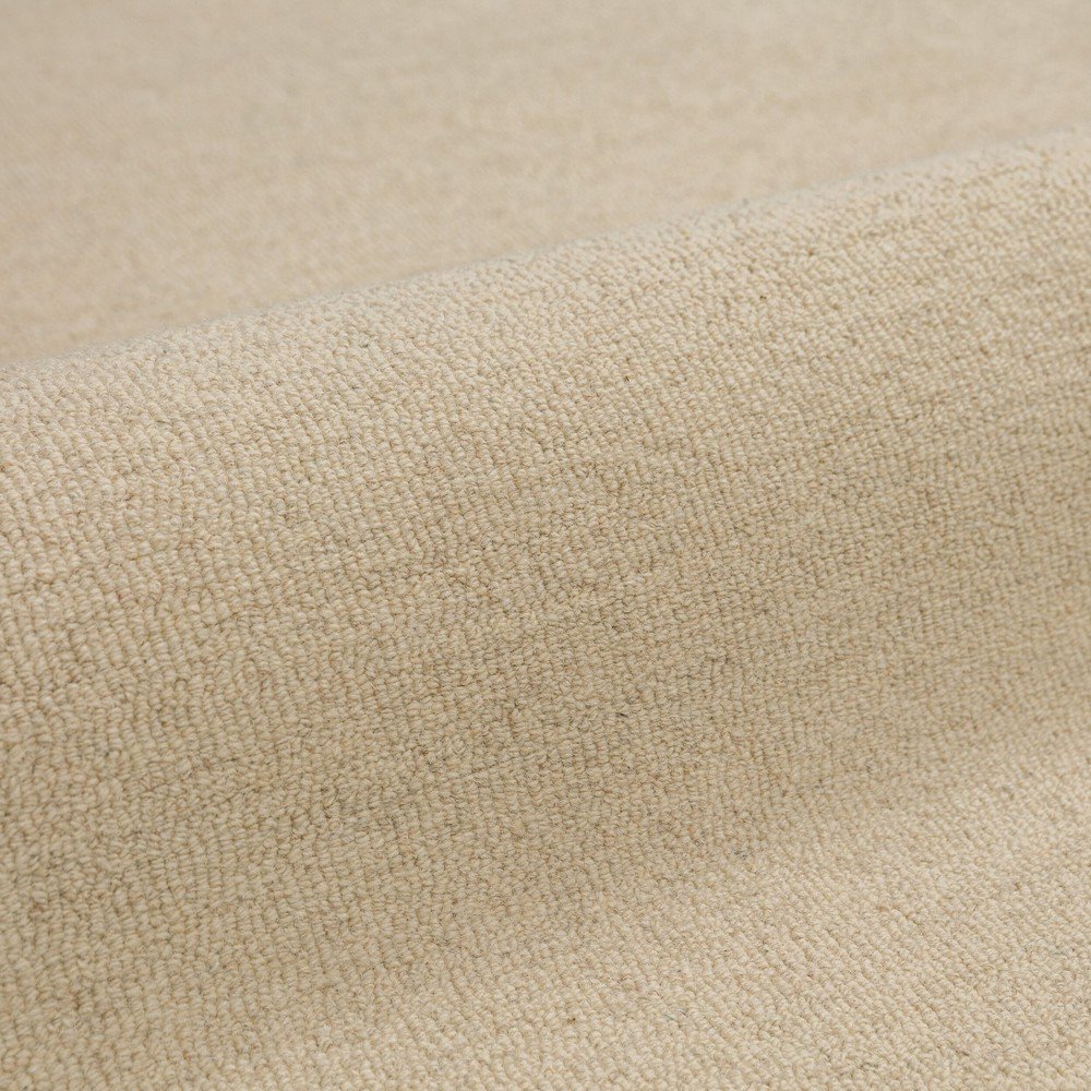 Zielony/w naturalnym kolorze wełniany dywan tkany ręcznie 140x200 cm Wiggle Wool – Flair Rugs (zdjęcie 5)