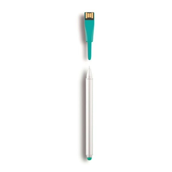 Rysik z pamięcią USB Point 4GB, zielony-image-3
