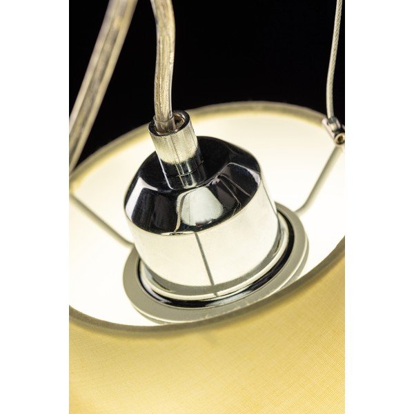 Kremowa lampa wisząca ø 46 cm Kasel – GTV-image-4