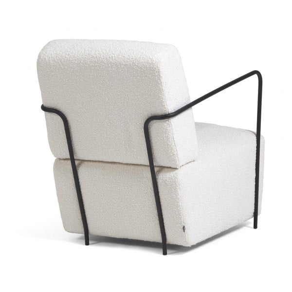 Biały fotel Gamer − Kave Home-image-3