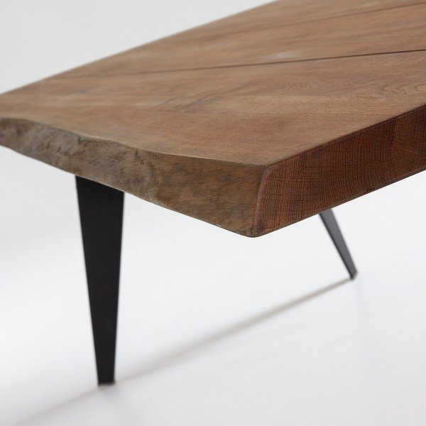 Stół z blatem w dekorze dębu 100x180 cm Koda – Kave Home-image-2