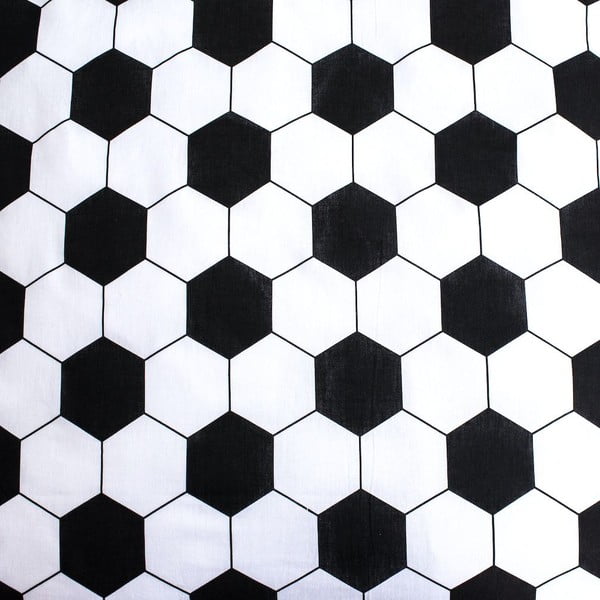 Zielona bawełniana pościel dziecięca jednoosobowa 140x200 cm Football – Jerry Fabrics-image-4