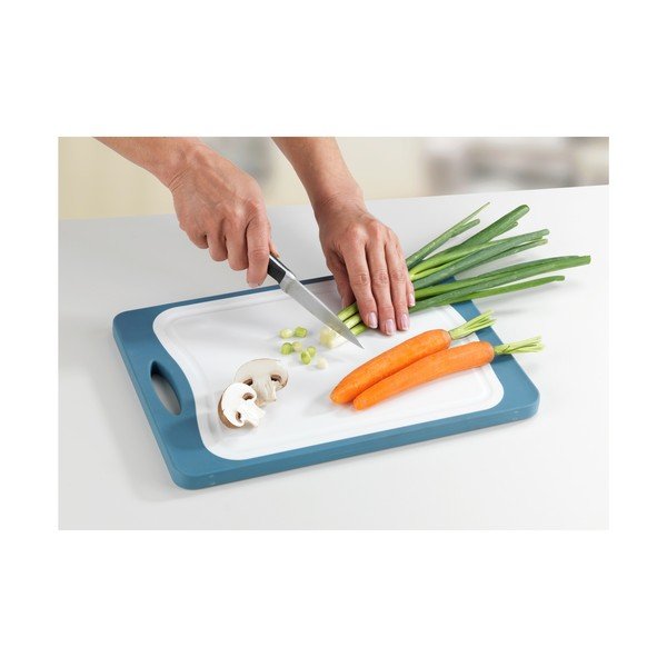 Deska do krojenia z drewna bambusowego Wenko, 28,5x20 cm-image-4