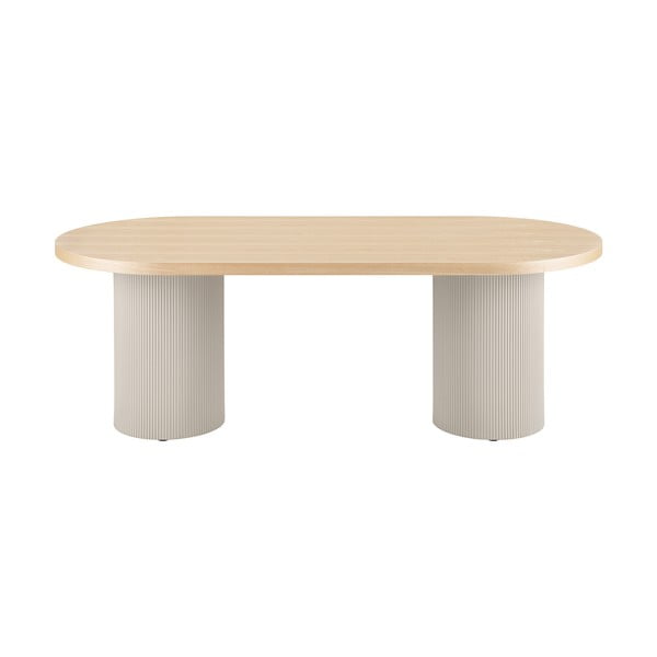 Stół z blatem w dekorze jesionu 100x220 cm Solva – House Nordic-image-2