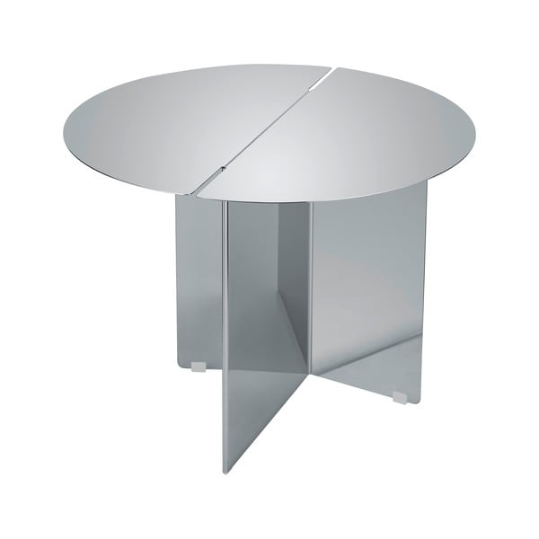 Okrągły stolik ze stali nierdzewnej ø 50 cm Oru – Blomus