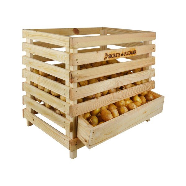 Skrzynka drewniana na ziemniaki Esschert Design Rustic-image-1