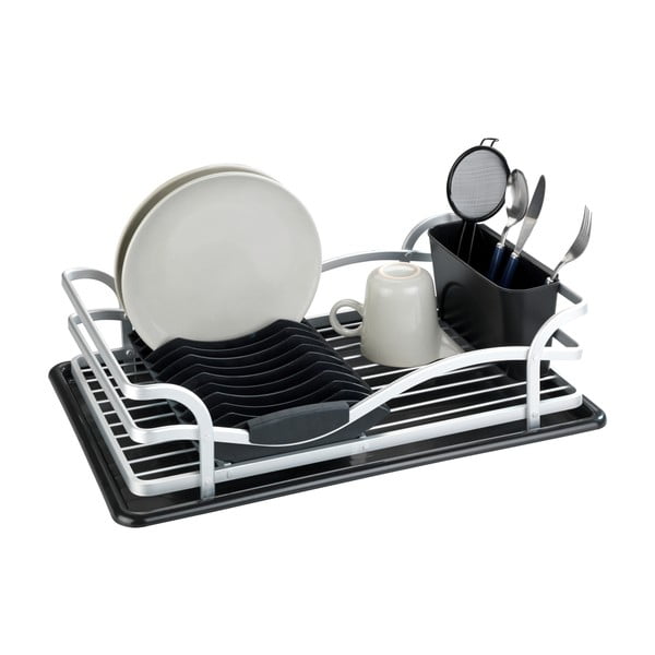 Czarny ociekacz do naczyń Wenko Drip Aluminium-image-2