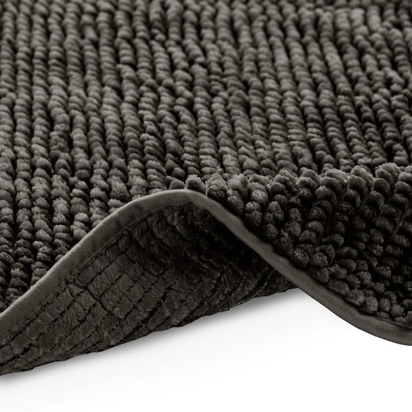 Ciemnoszary dywanik łazienkowy 50x70 cm Bati – Restilo-image-3