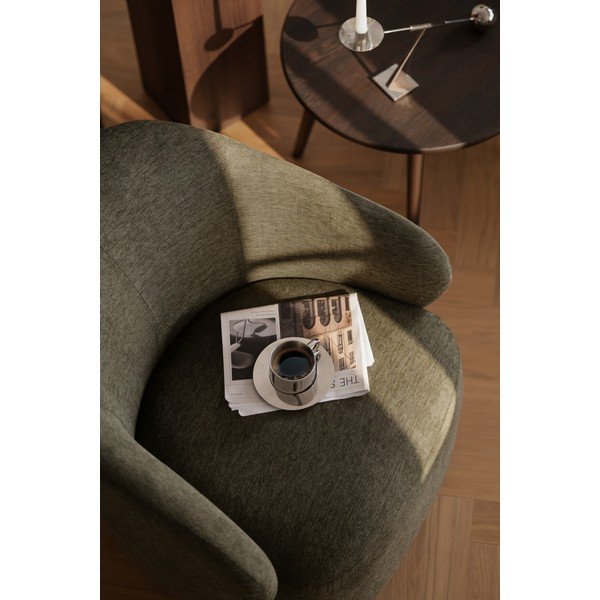 Obrotowy fotel w kolorze khaki Chapeltown – Rowico-image-2
