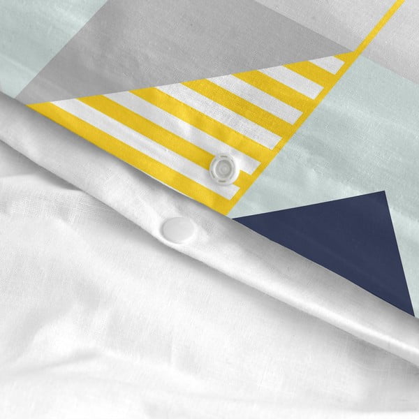 Bawełniana poszwa na kołdrę Blanc Geo Dot, 140x200 cm-image-4