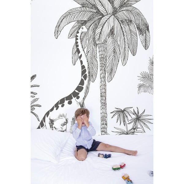 Tapeta dziecięca 400 cm x 248 cm Jurassic Period – Lilipinso-image-1