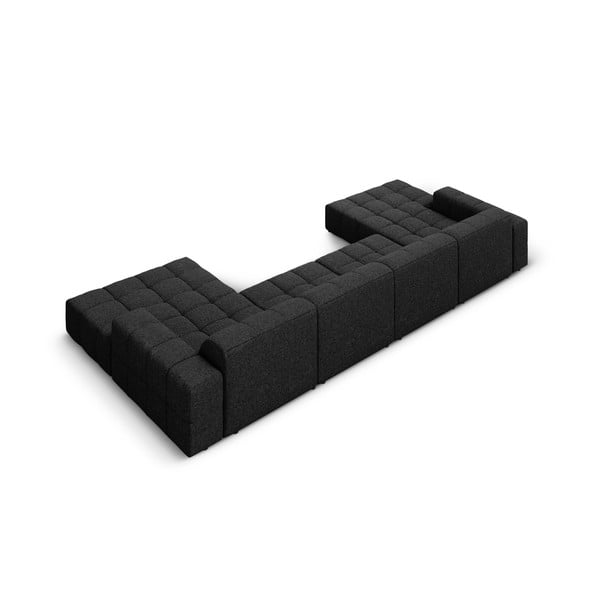 Antracytowy narożnik (w kształcie litery U) Chicago – Cosmopolitan Design-image-4