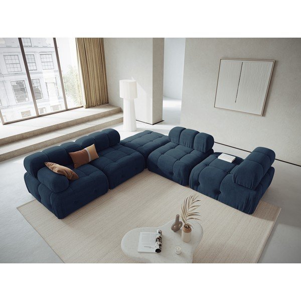 Ciemnoniebieski moduł sofy Ferento – Cosmopolitan Design-image-1