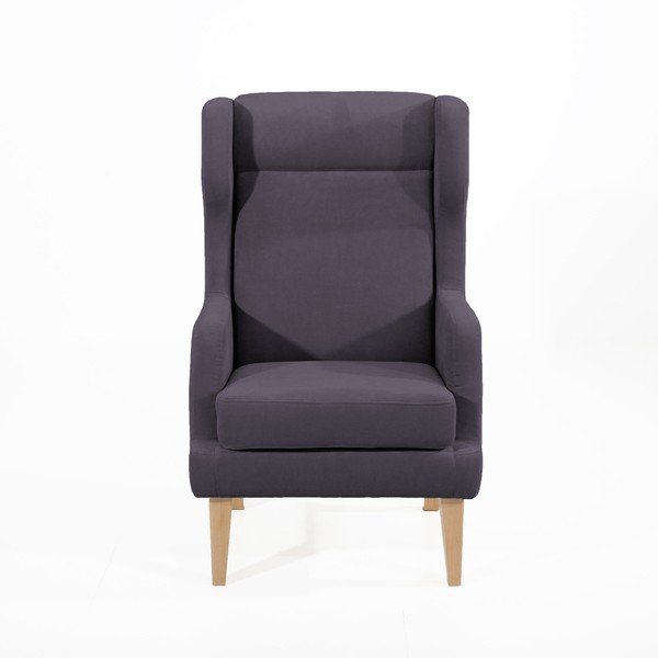 Szary fotel Max Winzer Bennet Suede-image-3