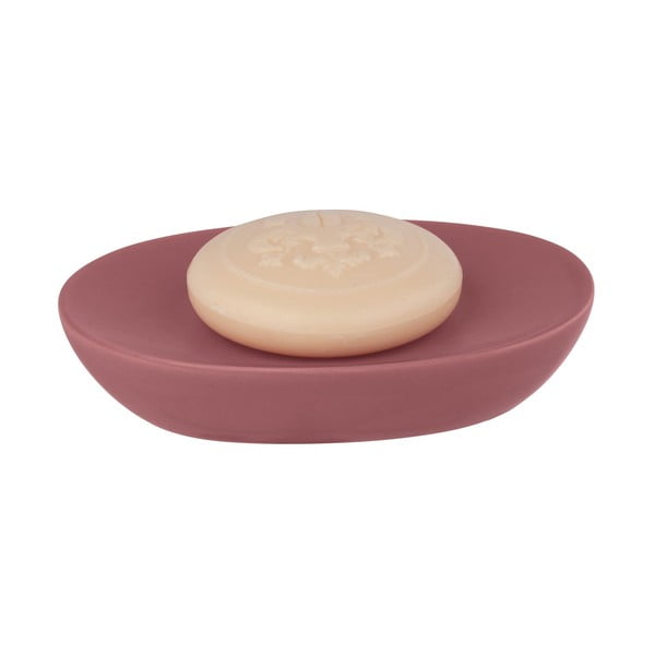Różowa mydelniczka ceramiczna Olinda – Allstar