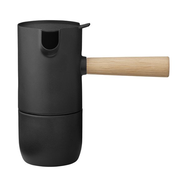 Czarna kawiarka ze stali nierdzewnej 250 ml Collar – Stelton