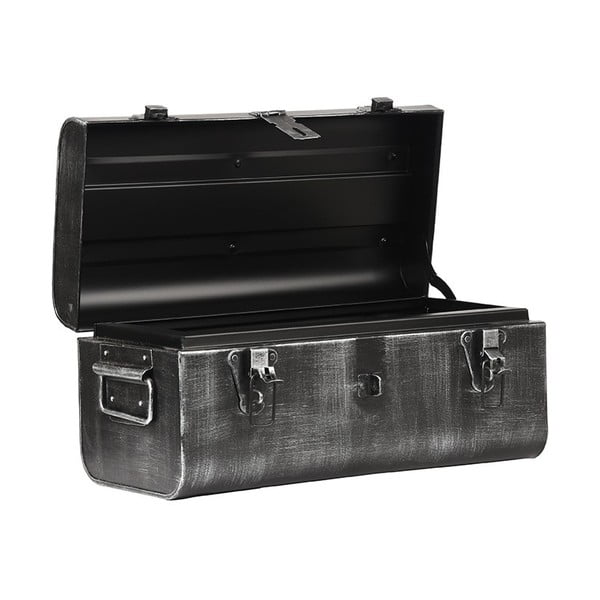 Metalowu kuferek dekoracyjny LABEL51, dł. 47 cm-image-2