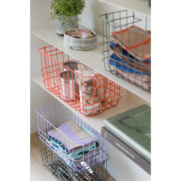 Metalowy koszyk druciany 31x16,5x16 cm Store-It – Mette Ditmer Denmark-image-1