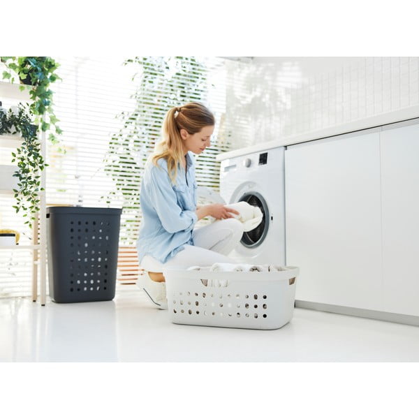 Plastikowy kosz na pranie 55 l Jona – Rotho-image-3