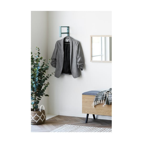 Miętowy metalowy wieszak ścienny 3 cm Trento – House Nordic-image-1