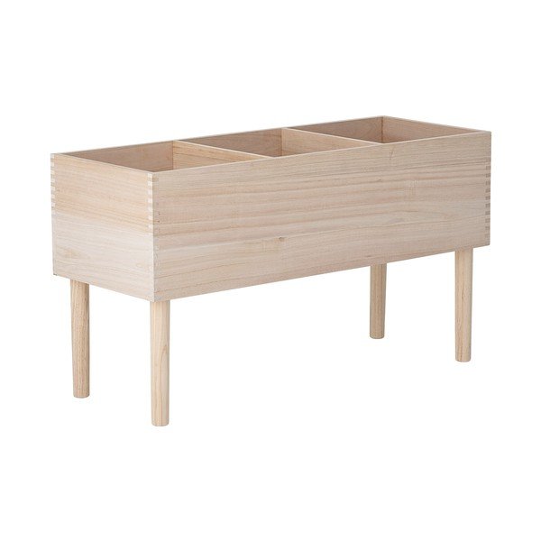 Regał z litego drewna paulowni w jasnym naturalnym kolorze 91x50x35 cm Douve – Bloomingville