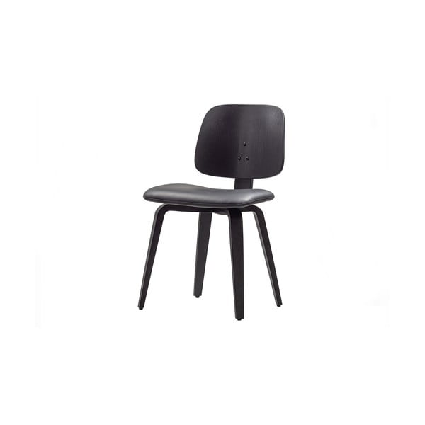Czarne krzesło Classis – vtwonen