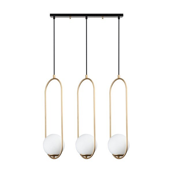 Lampa wisząca w kolorze złota Squid Lighting Arch, wys. 146 cm-image-2