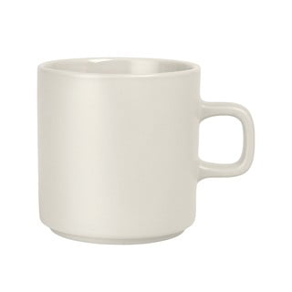 Biały ceramiczny kubek do herbaty Blomus Pilar, 250 ml