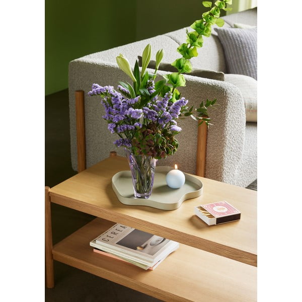 Fioletowy szklany ręcznie wykonany wazon (wysokość 18 cm) Bloom – Hübsch-image-1