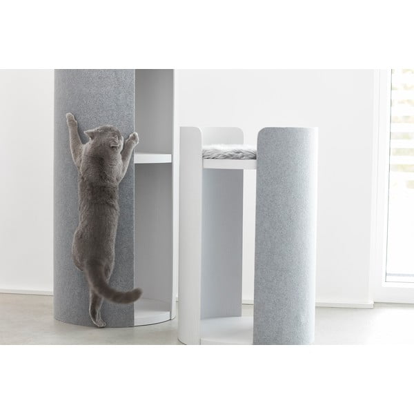 Element do legowiska dla kota Lana Pebble/Heather Grey – MiaCara-image-1