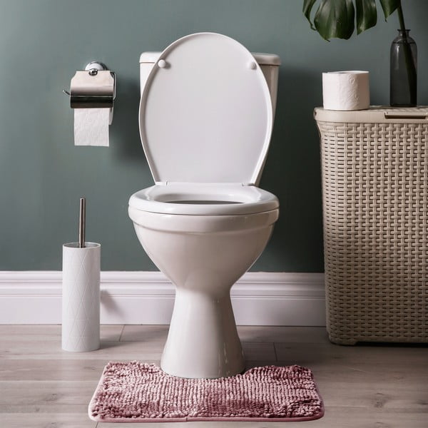 Zestaw 2 fioletowych dywaników łazienkowych AmeliaHome Bati-image-2